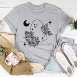 Floral Ghost Tee Athletic Heather / S Peachy Sunday T-Shirt