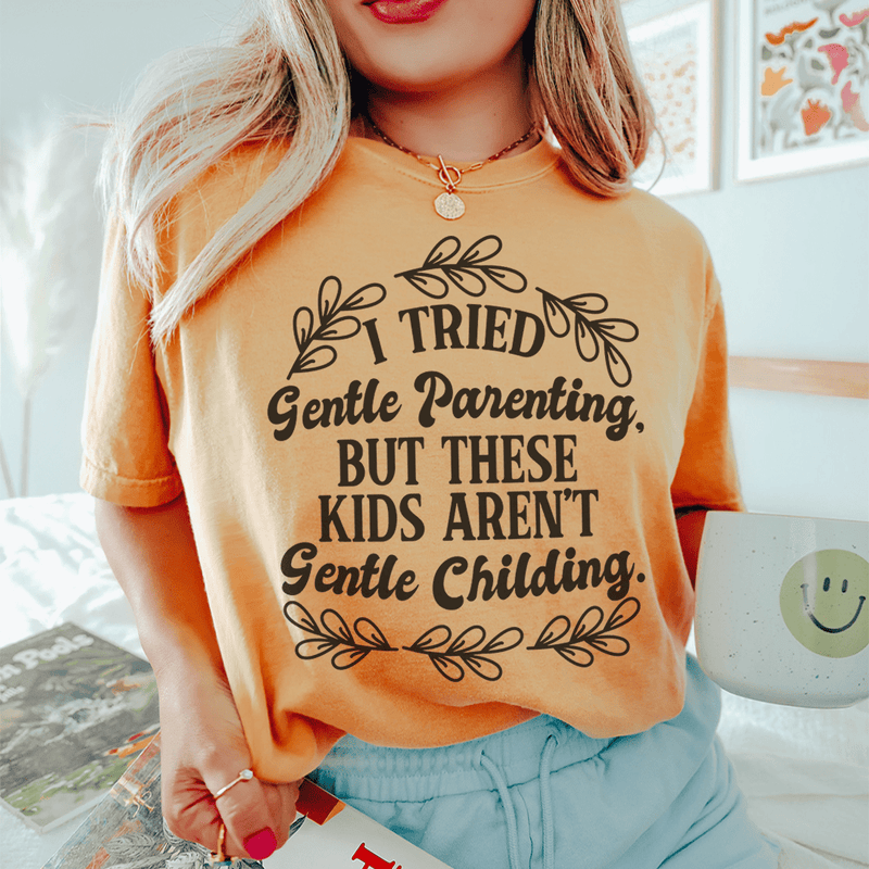 Gentle Parenting Tee Peachy Sunday T-Shirt