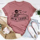 Get In Loser Halloween Tee Mauve / S Peachy Sunday T-Shirt