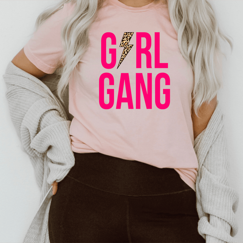 Girl Gang Tee Pink / S Peachy Sunday T-Shirt