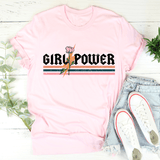 Girl Power Rose Tee Pink / S Peachy Sunday T-Shirt