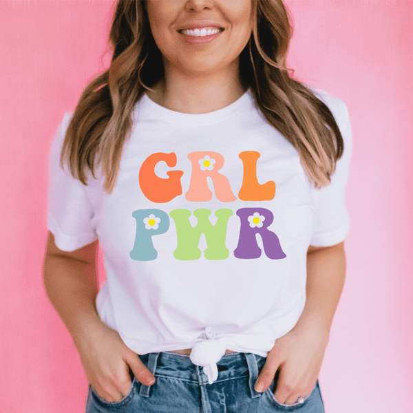 Girl Power Tee White / S Peachy Sunday T-Shirt