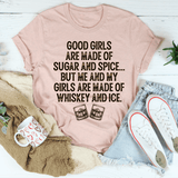 Good Girls Are Made Of Sugar & Spice Tee Heather Prism Peach / S Peachy Sunday T-Shirt