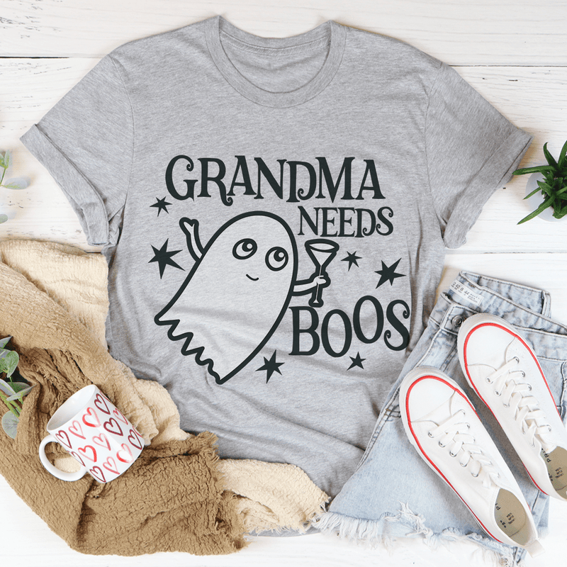 Grandma Needs Boos Tee Athletic Heather / S Peachy Sunday T-Shirt