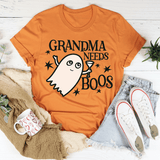 Grandma Needs Boos Tee Burnt Orange / S Peachy Sunday T-Shirt