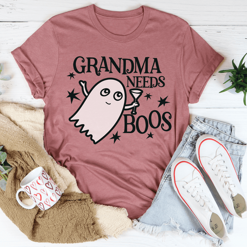 Grandma Needs Boos Tee Mauve / S Peachy Sunday T-Shirt