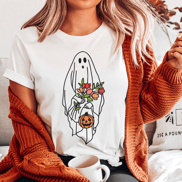 Halloween Bride Ghost Tee Ash / S Peachy Sunday T-Shirt