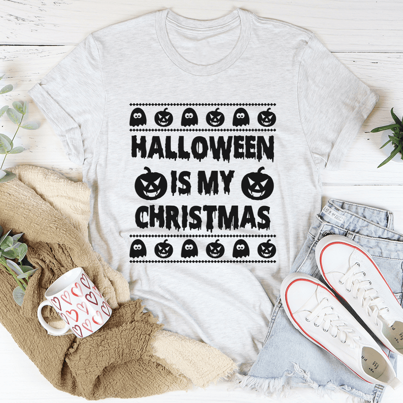 Halloween Is My Christmas Tee Ash / S Peachy Sunday T-Shirt