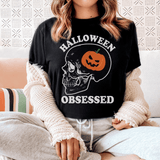 Halloween Obsessed Tee Black Heather / S Peachy Sunday T-Shirt