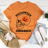 Halloween Obsessed Tee Burnt Orange / S Peachy Sunday T-Shirt