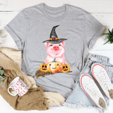 Halloween Pig Tee Athletic Heather / S Peachy Sunday T-Shirt