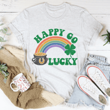 Happy Go Lucky Tee Ash / S Peachy Sunday T-Shirt