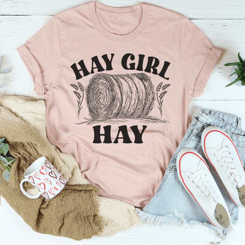 Hay Girl Tee Peachy Sunday T-Shirt