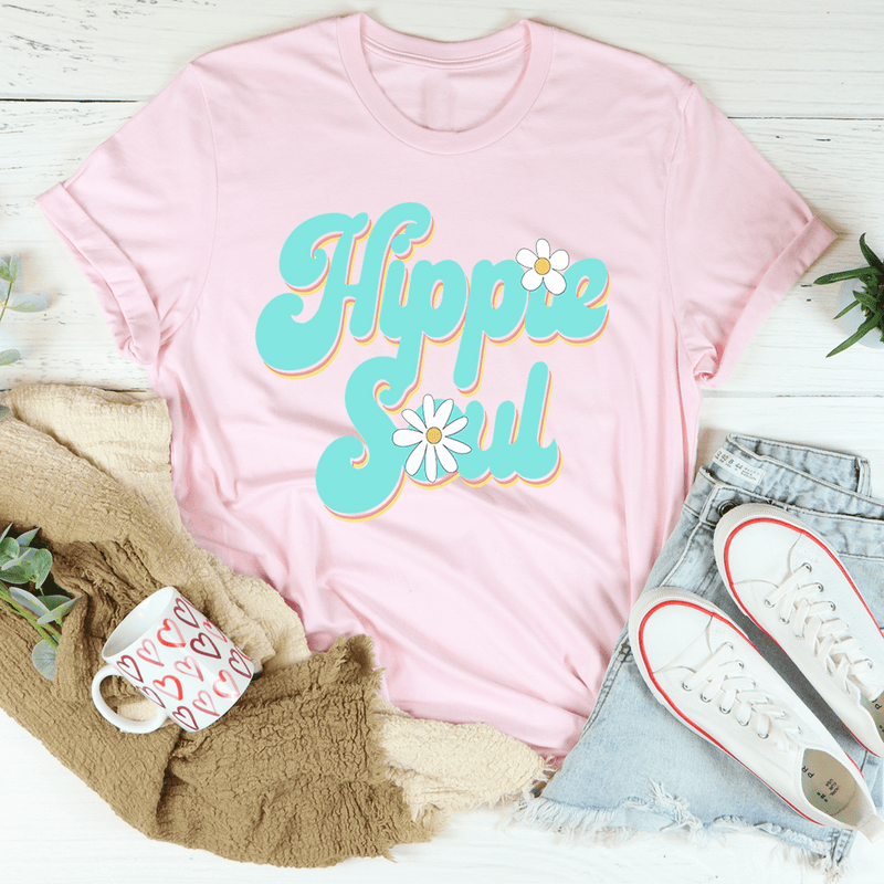 Hippie Soul Tee Pink / S Peachy Sunday T-Shirt