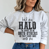 Hold My Halo Sweatshirt Peachy Sunday T-Shirt