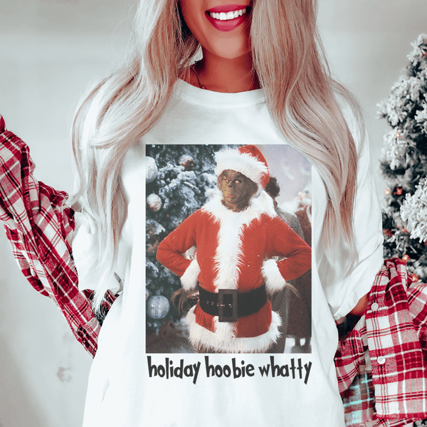 Holiday Hoobie Whatty Tee White / S Printify T-Shirt T-Shirt