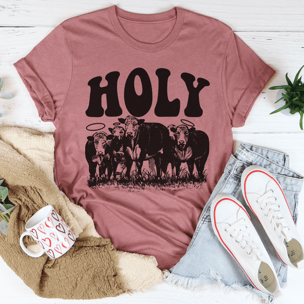Holy Cow Tee Peachy Sunday T-Shirt