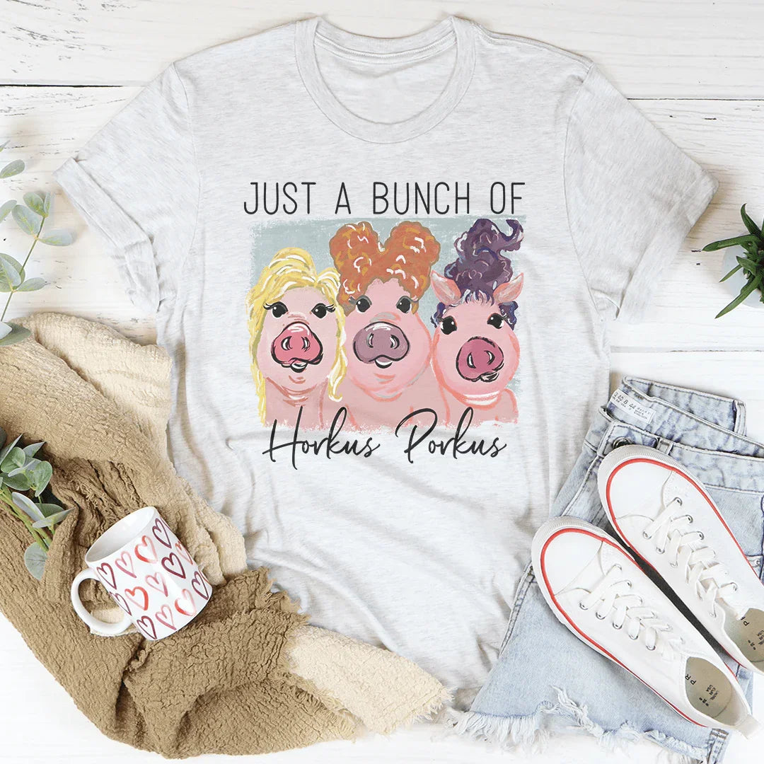 Horkus Porkus Tee Peachy Sunday T-Shirt