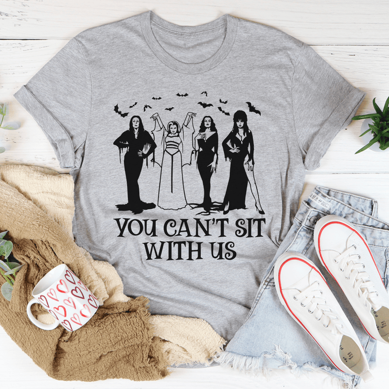 Horror Divas You Can't Sit With Us Tee Athletic Heather / S Peachy Sunday T-Shirt