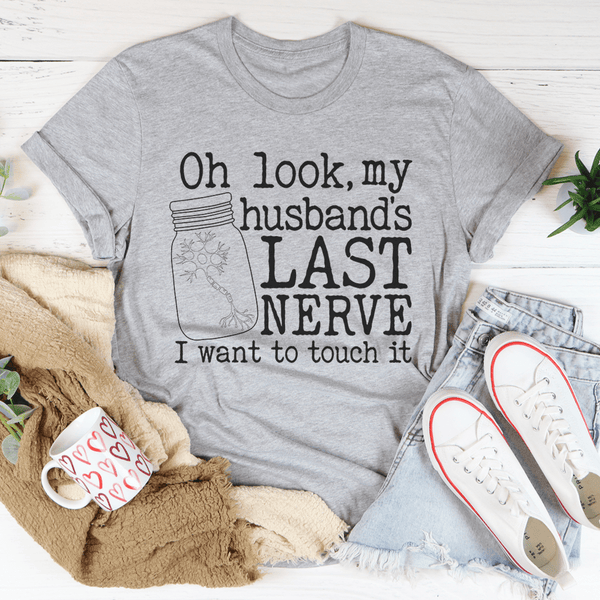 Husband's Last Nerve Tee Peachy Sunday T-Shirt