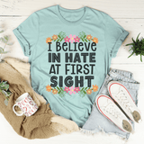 I Believe Tee Heather Prism Dusty Blue / S Peachy Sunday T-Shirt