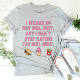 I Can't Stop Eating Tee Athletic Heather / S Peachy Sunday T-Shirt
