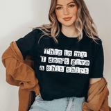 I Don't Give A Sh*t Tee Black Heather / S Peachy Sunday T-Shirt