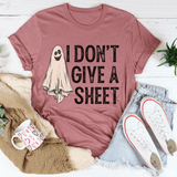 I Don't Give A Sheet Tee Mauve / S Peachy Sunday T-Shirt