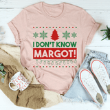 I Don't Know Margo Tee Heather Prism Peach / S Peachy Sunday T-Shirt