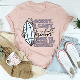 I Have To Charge My Crystals Tee Heather Prism Peach / S Peachy Sunday T-Shirt