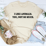 I Like Animals Tee Heather Dust / S Peachy Sunday T-Shirt
