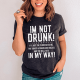 I'm Not Drunk Tee Dark Grey Heather / S Peachy Sunday T-Shirt