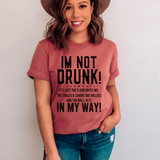 I'm Not Drunk Tee Mauve / S Peachy Sunday T-Shirt