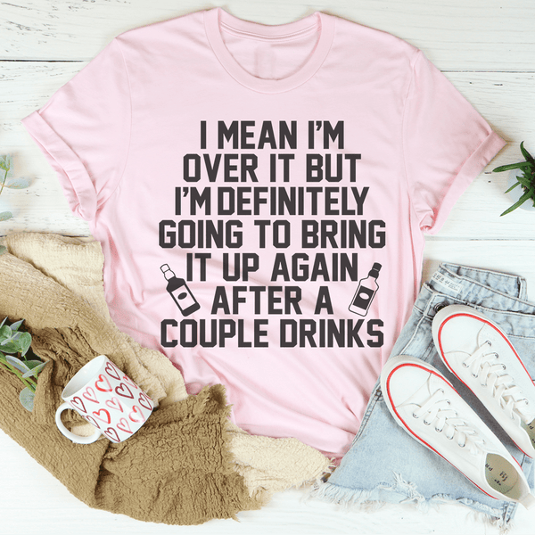 I'm Over It Tee Pink / S Peachy Sunday T-Shirt
