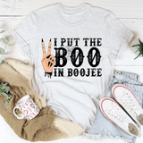 I Put The Boo In Boojee Tee Ash / S Peachy Sunday T-Shirt