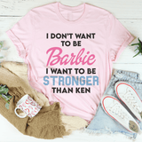 I Want To Be Strong Tee Pink / S Peachy Sunday T-Shirt