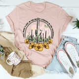 I Will Make A Way In The Desert Tee Heather Prism Peach / S Peachy Sunday T-Shirt