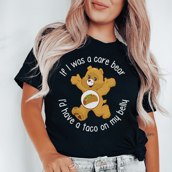 If I Was A Care Bear Tee Black Heather / S Peachy Sunday T-Shirt