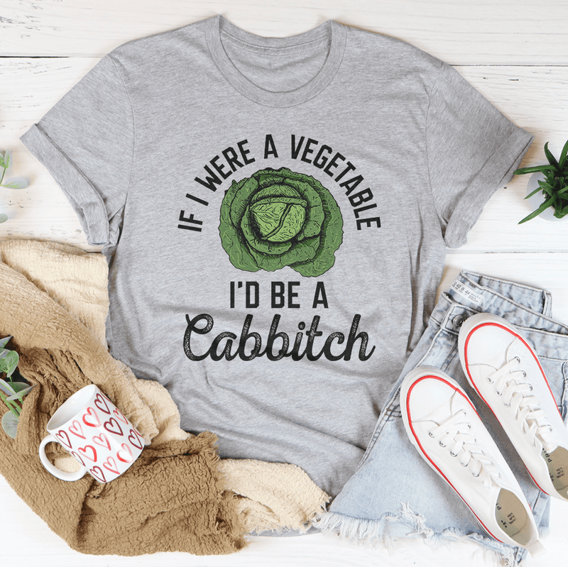 If I Were A Vegetable Tee Athletic Heather / S Peachy Sunday T-Shirt