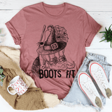 If The Boots Fit Tee Mauve / S Peachy Sunday T-Shirt
