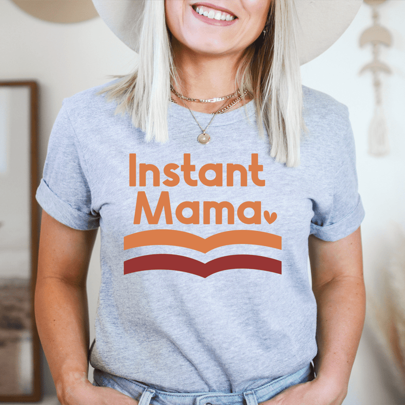 Instant Mama Tee Athletic Heather / S Peachy Sunday T-Shirt