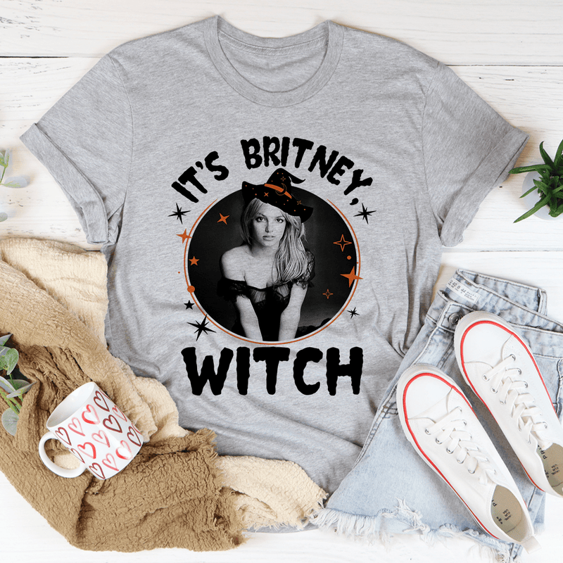 It's Britney Witch Tee Athletic Heather / S Printify T-Shirt T-Shirt