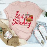 It's Sunday Chicken Tee Heather Prism Peach / S Peachy Sunday T-Shirt