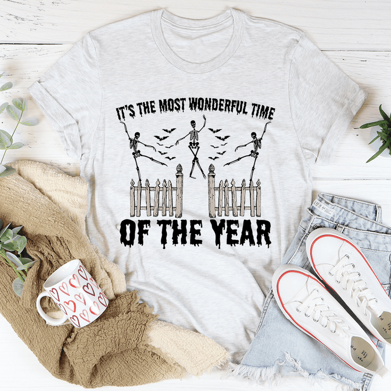 It's The Most Wonderful Time Of The Year Tee Ash / S Peachy Sunday T-Shirt