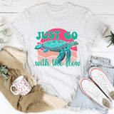 Just Go With The Flow Tee Ash / S Peachy Sunday T-Shirt