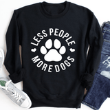 Less People More Dogs Black / M Peachy Sunday T-Shirt