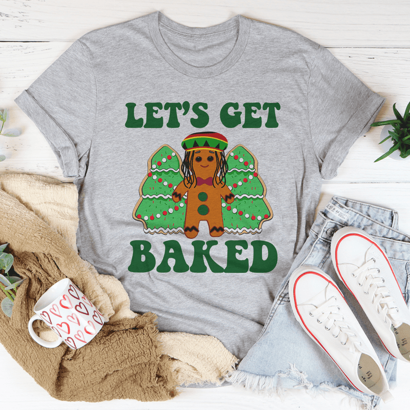 Let's Get Baked Tee Athletic Heather / S Peachy Sunday T-Shirt