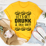 Let's get Drunk Tee Mustard / S Peachy Sunday T-Shirt