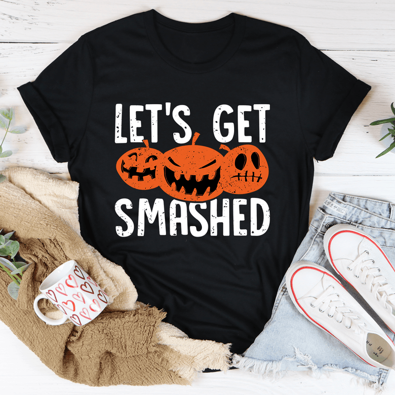 Let's Get Smashed Tee Black Heather / S Peachy Sunday T-Shirt