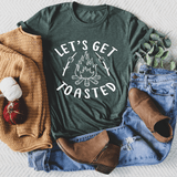 Let's Get Toasted Tee Heather Forest / S Peachy Sunday T-Shirt
